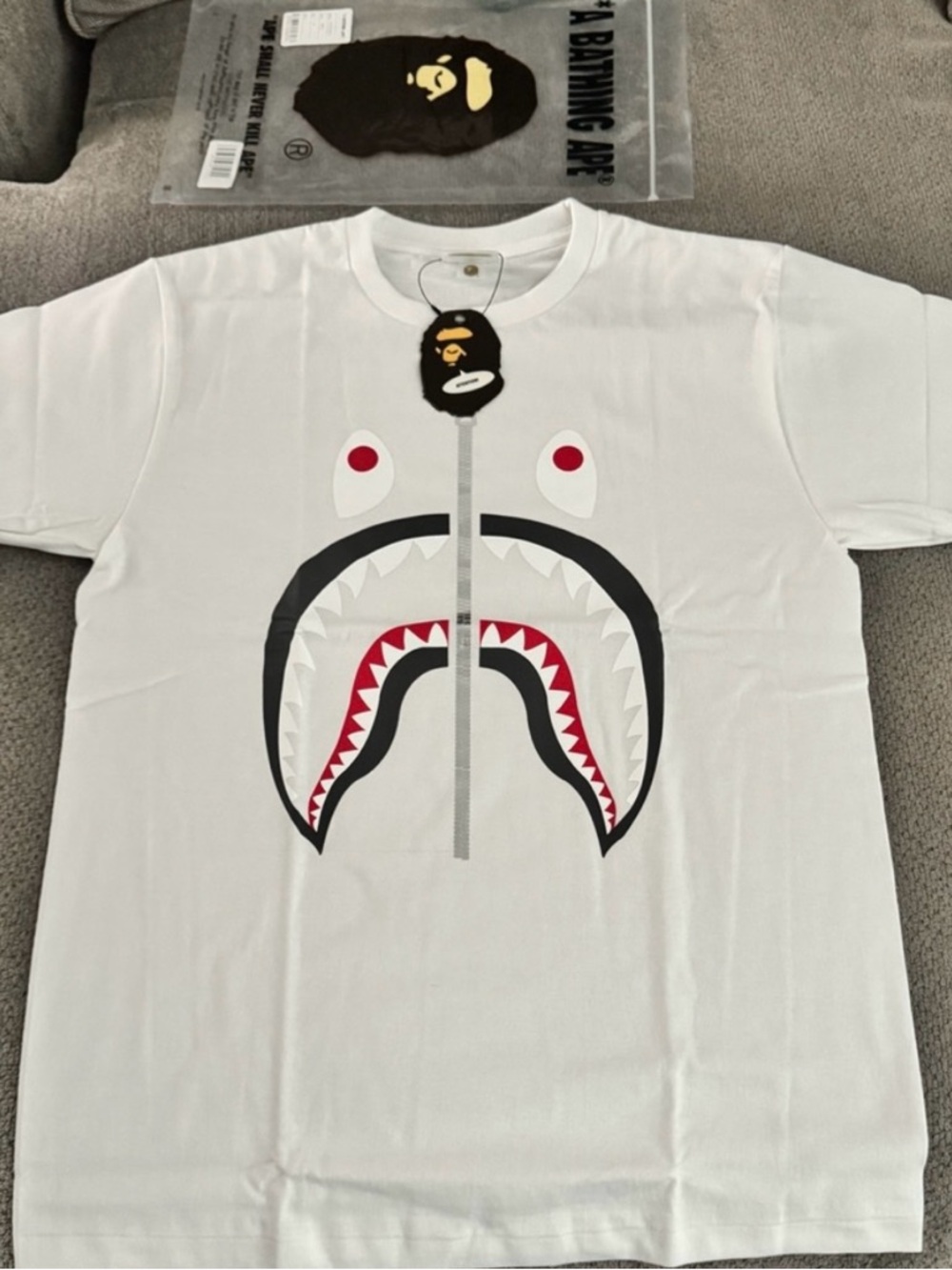 Bape White shirt Tee
